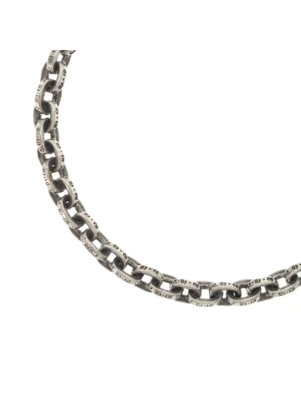 Chrome Hearts Paper Chain 20 Necklace Silver